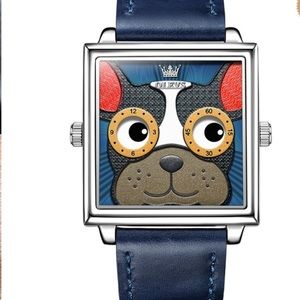 New with tags! Unique watch French Bulldog animated eyes